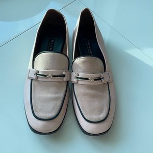 Newbark Melanie Leather and Suede Loafer
